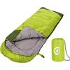 SWTMERRY- Sacco a Pelo 4 Stagioni (Estate, Primavera, Autunno, Inverno) Caldo e Freddo - Uso Leggero ed Impermeabile Interno ed Esterno per Bambini Adulti Escursionismo Zaino in Campeggio