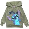 Disney Felpa con Cappuccio Lilo e Stitch Sweater, Cachi, 4 Anni Girl's