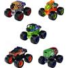 Majorette Monster Rockerz Color Changers, 3 diversi modelli, consegna 1 camion con vernice magica che cambia colore, pneumatici in gomma, per bambini dai 3 anni in su