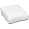 Catherine Lansfield Zero Twist, telo da bagno, Cotone, Bianco(White)