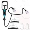 Kutocesy Capezzolo Vagina Pompe Femminile Sucker Succhia Clitoride Stimolante Figa Seno Ingranditore Masturbazione Giocattoli Sesso Per Le Donne Da Solo (Vaginal Nipple Pumps)