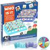 Huanmin Indovina Chi - Gioco da Viaggio per Bambini, Chi Sono, Essere O Non Essere, Giochi da Tavolo 6 Anni
