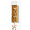 Inge's Christmas Gancetti in Plastica oro 72 pz 4 cm