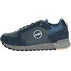 COLMAR Scarpe Uomo Sneaker Travis Boost 013 Suede/Tessuto Blue Navy/Gray U25CO05 45