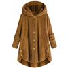 Generico Cappotto Invernale da Donna Elegante Piumino Pelliccia Giacca Donna Invernale Lungo Trench Giubbott Giacca Donna Pelliccia Pelliccia Donna Invernale Regali di Capodanno per donne