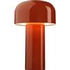 Flos - Lampada senza fili ricaricabile Bellhop - Rosso - policarbonato - Designer Jay Osgerby