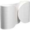 Flos - Applique Foglio - Bianco - Acciaio - Designer Tobia Scarpa