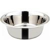 Bubimex - Ciotola in Acciaio Inox per Cani e Gatti - Contenitore per Acqua e Cibo - Resistente, igienico, Facile da Pulire e Senza Tempo - Ciotola di Alta qualità - 0,75 L