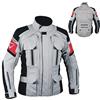 A-Pro Giacca 4 Strati Sfoderabile 4 Stagioni Impermeabile Termica Mesh Grigio XXL