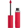 L'Oreal Paris L'Oréal Paris Rossetto Liquido, Colore Intenso, Formula Matte a Lunga Durata, Con Acido Ialuronico, Resistente alle Sbavature, No transfer, Tonalità: 245 French Kiss
