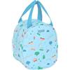 Safta PRESCUCOLAR AUTO - Borsa porta merende, porta oggetti, qualità e massima resistenza, porta cibo, ricreazione, 19 x 14 x 22 cm, blu, M, Casual