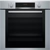 BOSCH Forno Elettrico con vapore, Serie 4, Capacità 71 Lt, Classe Energetica A, Acciaio Inox - HRA314BR0