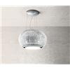 ELICA Cappa Sospesa, Linea INTERSTELLAR IX/F/65, 65 cm, Classe Energetica A, Acciaio Inox Lucido + Vetro - PRF0151808