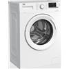 BEKO Lavatrice Slim a Carica Frontale, Capacità 7 Kg, Classe Energetica D, Bianco - WUX71232WI-IT