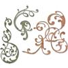 Sizzix Set di Fustelle Thinlits Adornato by Tim Holtz, 3 Pezzi