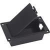 Healifty Supporto per vano batteria da 9 V per chitarra attiva, basso pickup, vano batteria per chitarre