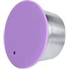 Akozon Tazza per Capsule di caffè Riutilizzabile Riutilizzabile in Acciaio Inossidabile Adatta per Caffettiera Capsule Riutilizzabili in Acciaio Inossidabile Crema (Viola)