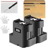 SHUOLEI T04D1 / T04D100 Scatola di Manutenzione Inchiostro Compatibili per Epson ET-4850 ET-4856 ET-5150 ET-5170 ET-15000 ET-M1170 ET-M1180 ET-M2170 ET-M3170 ET-M3180 Stampante C13T04D100, 2 Pack
