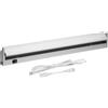Oktaplex lighting Oktaplex Rota alluminio illuminazione sottopensile cucina LED 58cm girevole 3000K bianco caldo illuminazione sottopensile 1085 lumen con interruttore 9,7W 230V