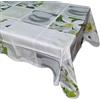 GX GARGIX GARGIX Tovaglia Plastificata Antimacchia Pvc Rettangolare Rotonda 6 12 Posti stampata (PVC-1, 120X220)