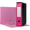 Esselte Registratore protocollo Esselte Essentials G75 23x33 cm dorso 8 cm fucsia - 390775900