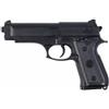Saigo Defense Pistola a Sfera Airsoft S92 SG00056 - Modello a Molla - Ricarica Manuale/Colpo per Colpo - Colore: Nero - Materiale: Plastica ad Alta Resistenza - Potenza 0,3 Joule