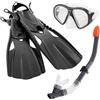 Intex Set Maschera, Boccaglio e Pinne Reef Rider