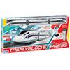 RSTOYS Playset Treni Veloci Express con Radiocomando
