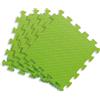 GIODICART Tappetini Puzzle per Bambini in Eva 60x60 cm. Set 4 Pezzi Verde Lime