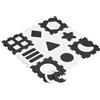 GIODICART Tappeto Puzzle Eva Bianco e Nero cm 150x150 - REGISTRATI! SCOPRI ALTRE PROMO