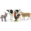 SCHLEICH Set Base Animali della Fattoria 4 Pz: Gioco e Apprendimento - REGISTRATI! SCOPRI ALTRE PROMO