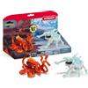 Schleich Eldrador Creatures Ice bug vs Fire kraken