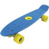 NEXTREME Skateboard Freedom Tavola Azzurra Ruote Gialle