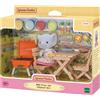 Sylvanian Families Set Barbeque per Picnic Ragazza Elefante