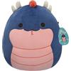 REI TOYS Squishmallows Personaggio 30 Cm: Cian il Basilisco Blu
