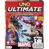 MATTEL UNO Ultimate HWX08 - Gioco di Carte Marvel con Carte da Collezione
