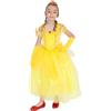 RUBIE'S Costume Principessa Gialla per Bambine - Taglia XS - 5/6 Anni