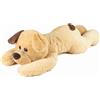 DE.CAR2 Peluche Cane Steso 100cm - Occhioni Glitterati, Bicolore