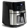 Melchioni Friggitrice ad aria Melchioni Ginevra controllabile con wifi 1600W 6.5L Nero