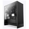 Nzxt Case Nzxt H7 Flow 2024 Mid-Tower ATX Airflow Vetro temperato Nero [CM-H72FB-01]