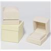 Astuccio Anello Orecchini Lux Avorio