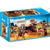 Playmobil Western Set 5248 Carro Coperto con Banditi Raiders EsclusivoNUOVO I...