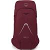 Osprey Aura AG LT 65 Zaino da trekking XS-S 83 cm rosso