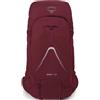 Osprey Aura AG LT 65 Zaino da trekking WM-L 83 cm rosso