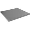 LISA Luxury IS an Attitude Plan piano Polifunzionale - Spianatoia Tagliere in Acciaio Inox Aisi 304 Dimensioni 60x55,5x2,5 con Piedi Antiscivolo