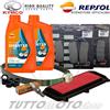 Repsol - NGK - Bando - Braking Tagliando KYMCO XCiting 300 I R 2010 2011 2012 2013 / Kit Olio Repsol Completo