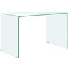 Itamoby Scrivania in vetro Glassy L.120 Itamoby