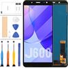 LADYSON per Samsung Galaxy J6 2018 J600 Sostituzione dello Schermo SM-J600FN Display LCD J600L J600N J600G/DS J600F Digitizer Touch Screen Display Panel Assembly Parti di Riparazione [Non Originale]