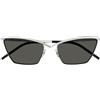 Saint Laurent Occhiali da Sole SL 637 002 Argento/Grigio Donna