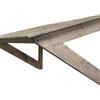 Leroy Merlin Pensilina Toscana in legno grigio L 150 x P 90 cm